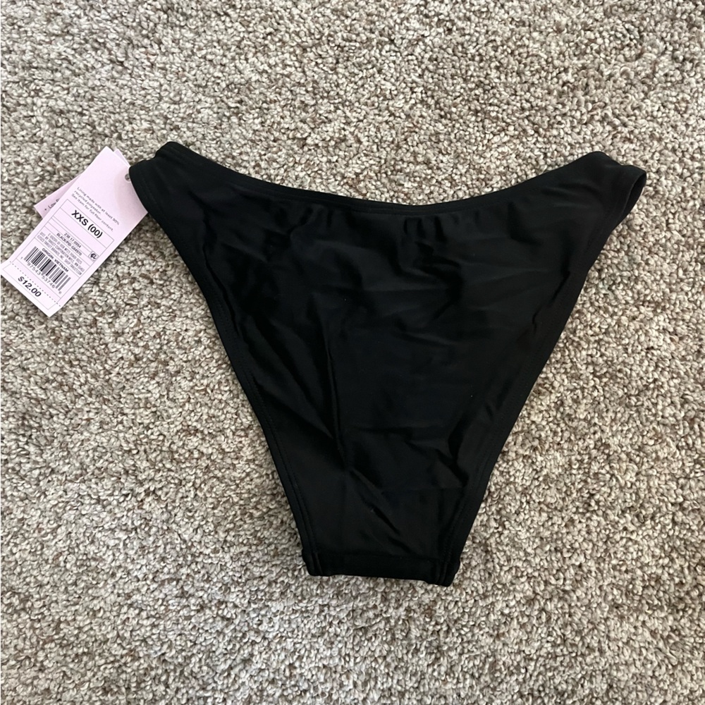 2/$25 NWT Black BIKINI BOTTOMS - Wild Fable - Size XXS